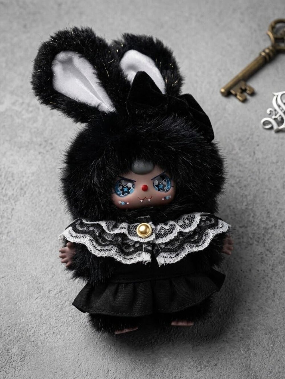 Baby Three Silver Stamen Confirmed Blind Box Plush Toy Gothic Lolita Y2K Kawaii